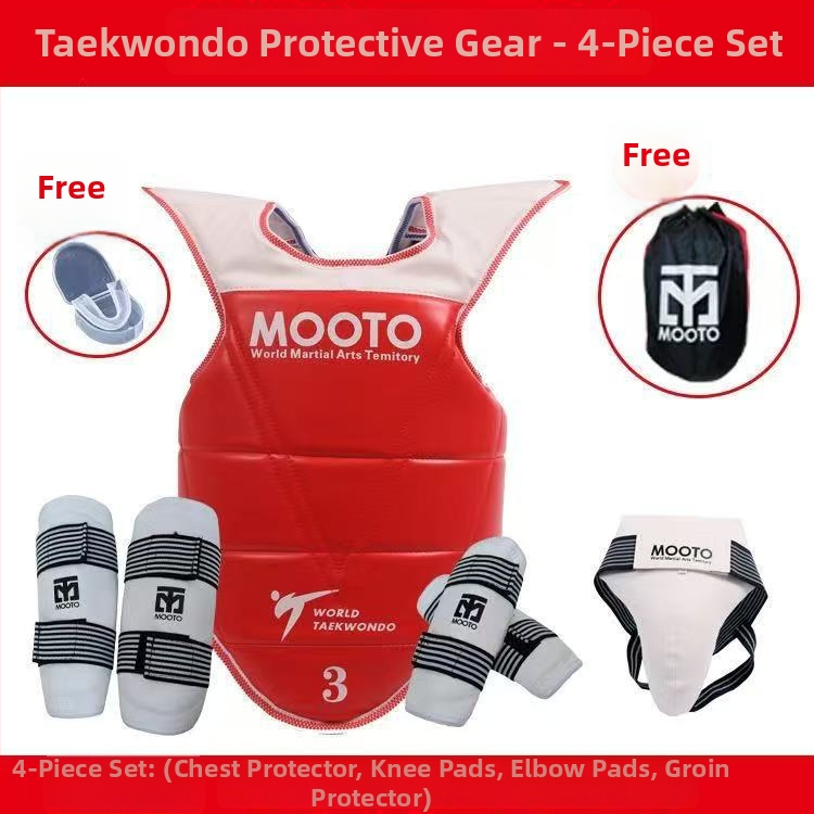 Taekwondo zaštitna oprema – potpuno set od 5–8 komada za djecu i odrasle, debeli oklop, Zecheng Sports