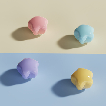 Magnētisks āķis ar piecu zvaigznīšu formu, virtuvei un ledusskapim, PP materiāls, slodze 5–10 kg, viens āķis, mūsdienīgs minimālisms