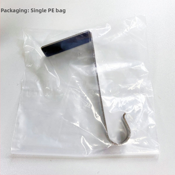 Dzelzs vienkāršs āķis, mūsdienīgs minimālisma dizains, slodze 10–15 kg, 1 gab.