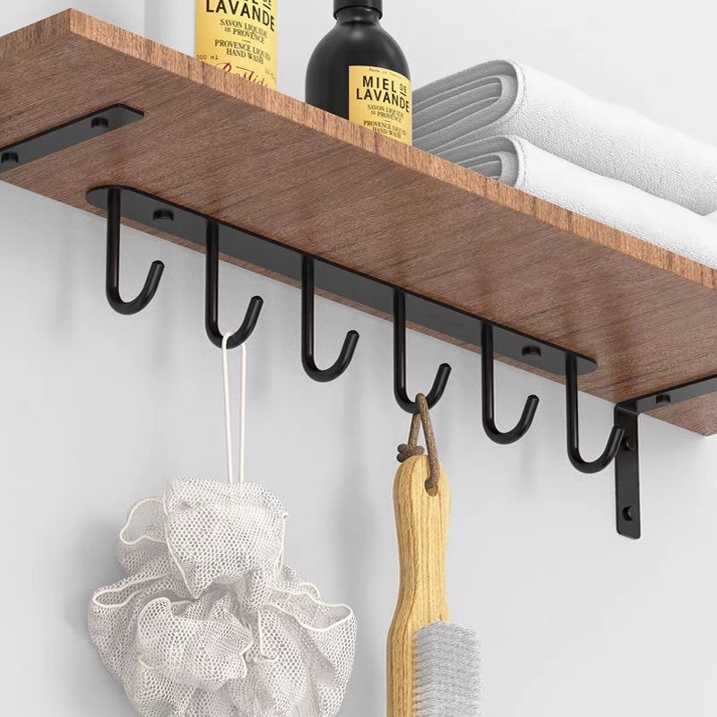 Elyson 304 nerūsējošā tērauda skapja apakšējā āķis, bez urbšanas, stiprināms pie sienas, krāsots pārklājums, mūsdienīgs minimālisma stils