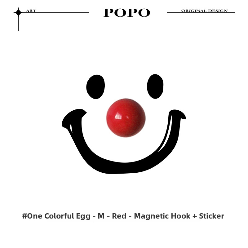 Keramikas sfēras magnētiskais āķis – viens āķis, mūsdienīgs minimalistiskais stils, kravnesība 3–5 kg, modelis JY318