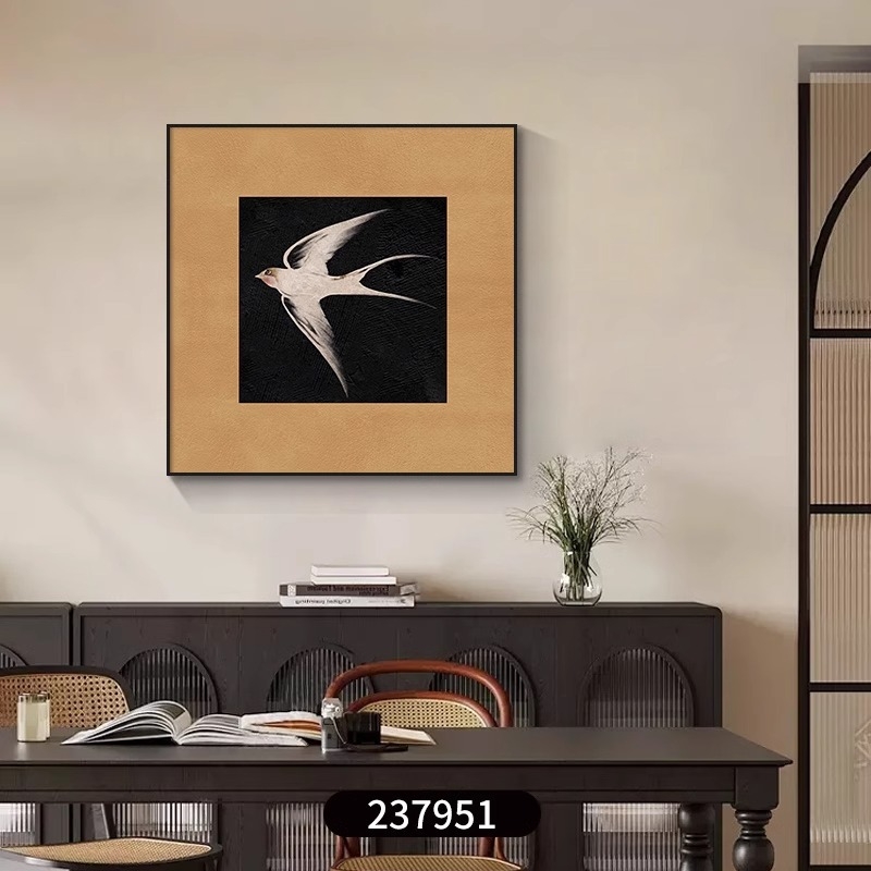 Retro stila dekoratīvā sienas glezna ar ainavu, abstrakciju un augu motīviem; pakarināms vai rāmis; PS rāmis; inkjet druka; teksturēta filmas kodols