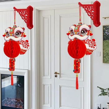 Iekštelpu dekoratīvā laterna, ziema melona formā, klasiskā stila Yi Hui zīmols, materiāls: cits