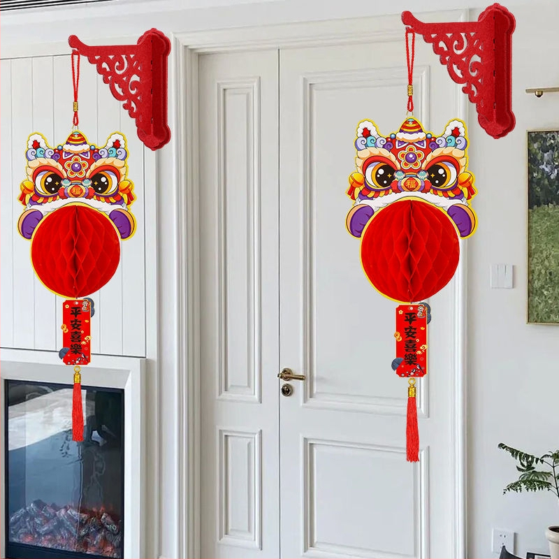 Iekštelpu dekoratīvā laterna, ziema melona formā, klasiskā stila Yi Hui zīmols, materiāls: cits