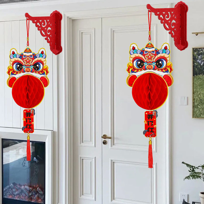 Iekštelpu dekoratīvā laterna, ziema melona formā, klasiskā stila Yi Hui zīmols, materiāls: cits