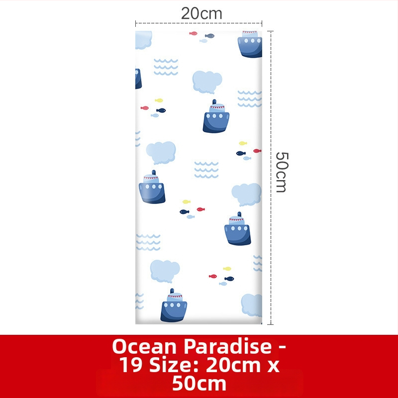 Leduo Yi Panou de perete din țesătură - stil animație, motiv peisaj, personalizare disponibilă; potrivit pentru spații de joacă pentru copii, sufragerie, dormitor