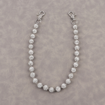 Pojas i tijelo lanac — ručno izrađeni nakit s glinenim kuglicama u obliku dijamanta, brend View of Tang Dynasty, lansiranje proljeće 2025