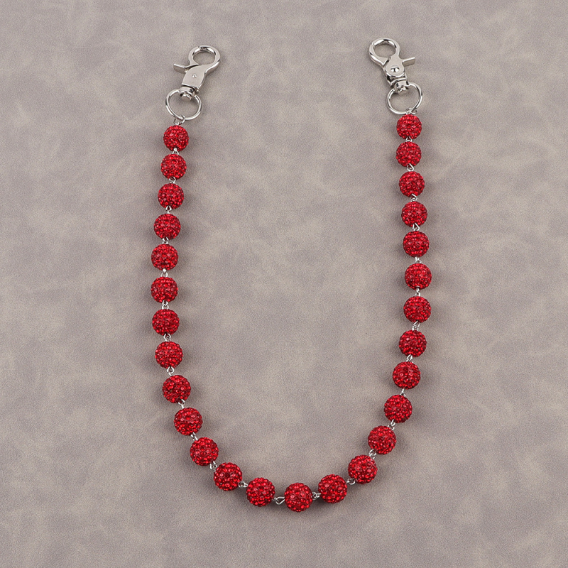 Pojas i tijelo lanac — ručno izrađeni nakit s glinenim kuglicama u obliku dijamanta, brend View of Tang Dynasty, lansiranje proljeće 2025