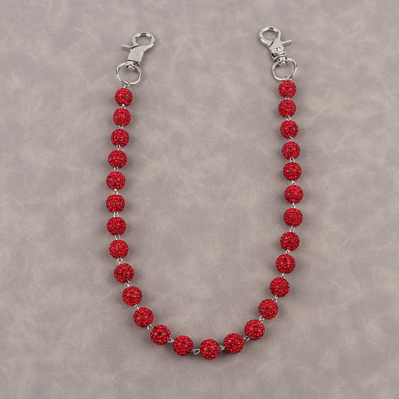 Pojas i tijelo lanac — ručno izrađeni nakit s glinenim kuglicama u obliku dijamanta, brend View of Tang Dynasty, lansiranje proljeće 2025