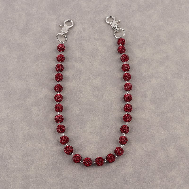 Pojas i tijelo lanac — ručno izrađeni nakit s glinenim kuglicama u obliku dijamanta, brend View of Tang Dynasty, lansiranje proljeće 2025