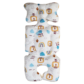 Medvilninis kūdikio vežimėlio kilimėlis su visų sezonų minkštu sėdėjimo pagalvėle, 0–12 mėnesių amžiui, pritaikomas priedas