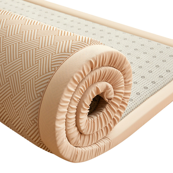 Tatami ágy matrac, ice silk és rattan anyagból, jacquard szövés, modern minimalista stílus