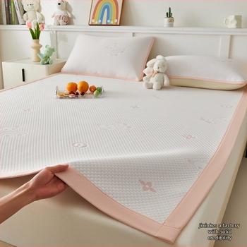 Ygde Gultas Matu Komplekts – Salokāms, Mūsdienīgs Minimalisms, Viskozes Šķiedra ar Ledus Zīdu Tekstūru, Drukāts Audums, Premium