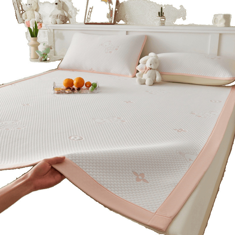 Ygde Gultas Matu Komplekts – Salokāms, Mūsdienīgs Minimalisms, Viskozes Šķiedra ar Ledus Zīdu Tekstūru, Drukāts Audums, Premium