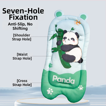 Blue Cloud pehme beebi vankri jaoks – polsterdatud matt vankrile ja söögitoa iste jaoks, sobib 0–5-aastastele