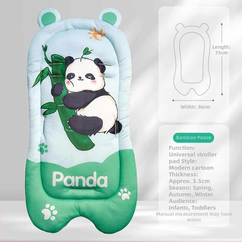 Blue Cloud pehme beebi vankri jaoks – polsterdatud matt vankrile ja söögitoa iste jaoks, sobib 0–5-aastastele