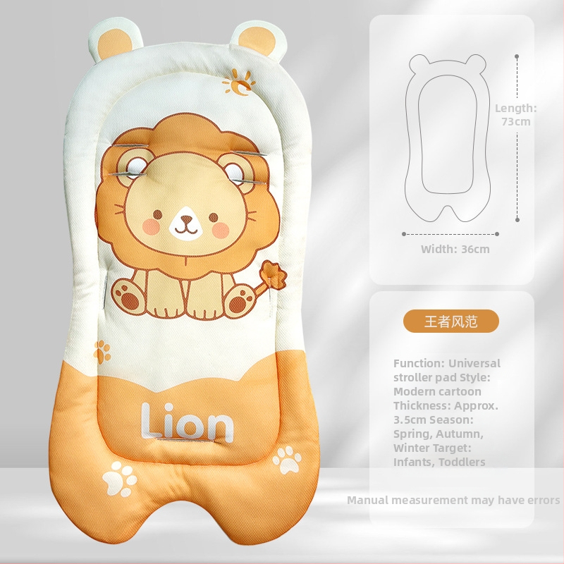 Blue Cloud pehme beebi vankri jaoks – polsterdatud matt vankrile ja söögitoa iste jaoks, sobib 0–5-aastastele