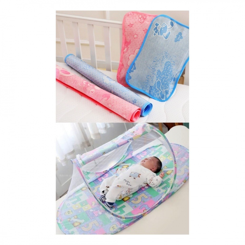 Väikelapse voodi sääsevõrk, kärukujulise stiili, kõva traadist raam