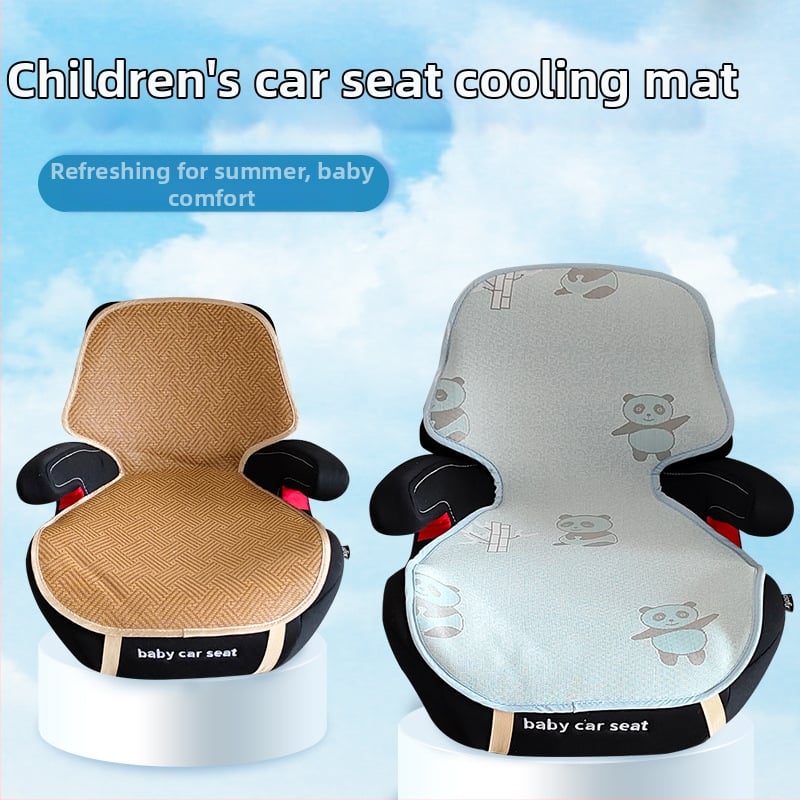 Longzhi Grass Art Ice Silk automašīnas sēdekļa spilvens zīdaiņiem 0–5 gadi