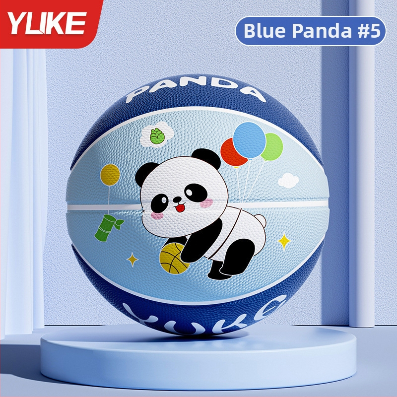 Basketbols bērniem — Yuke gumijas trenēšanās bumba, piemērota bērniem, paredzēta basketbola treniņiem