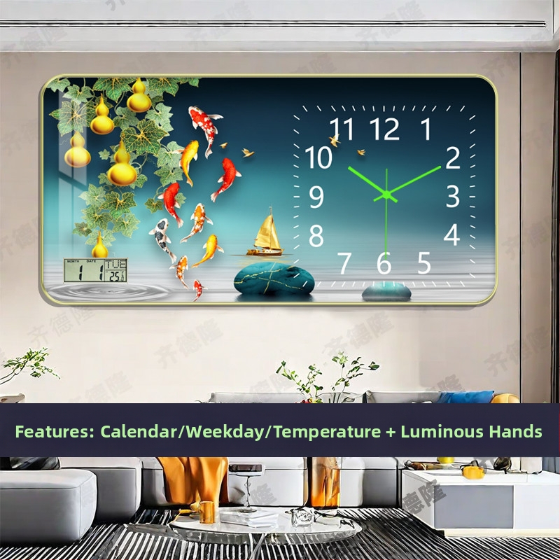 Fali óra mechanikus működéssel, analóg számlap számokkal, világító a sötétben, egyoldalas, akkumulátorral működik