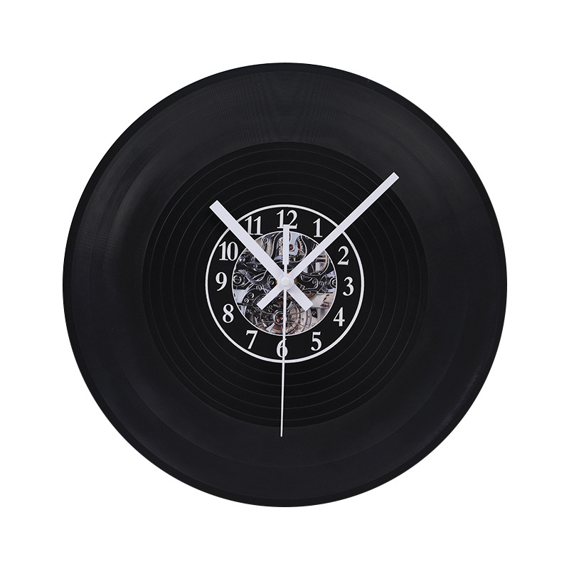 LP001 Kör alakú falióra, csendes járású másodperces mutatóval, elemes, modern stílus