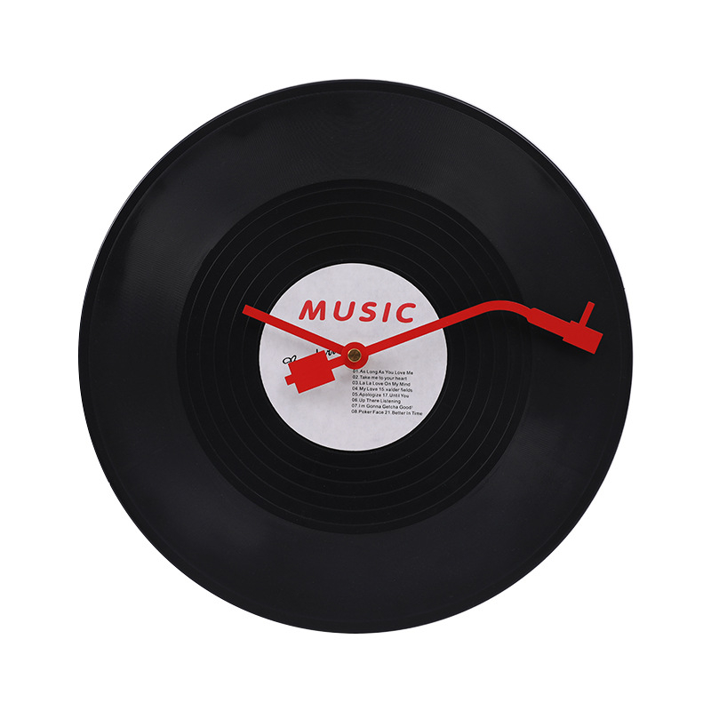 LP001 Kör alakú falióra, csendes járású másodperces mutatóval, elemes, modern stílus