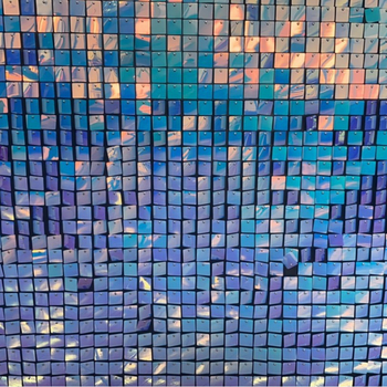 Panou decorativ de fundal pentru perete, stil nuntă, material PC+PET, cod 5666T02, pentru spații exterioare/comerciale