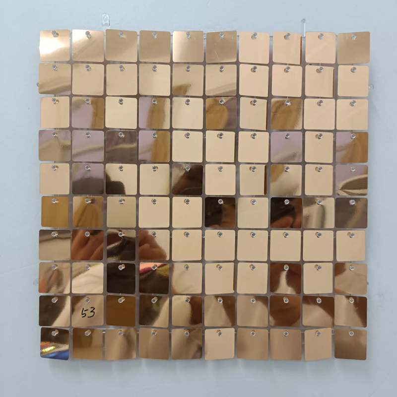 Panou decorativ de fundal pentru perete, stil nuntă, material PC+PET, cod 5666T02, pentru spații exterioare/comerciale