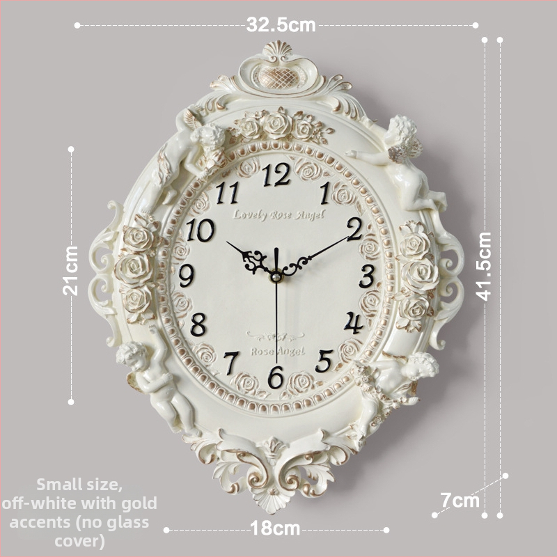 Fali óra, rombusz alakú, sweep másodperces mozgás, elemmel működő, gyantából készült