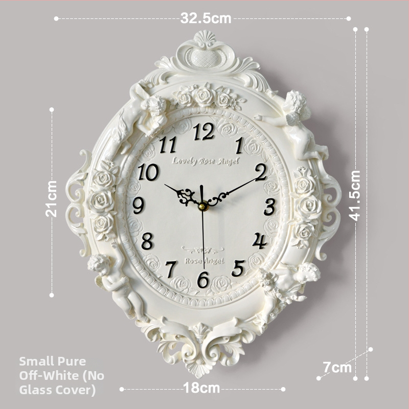 Fali óra, rombusz alakú, sweep másodperces mozgás, elemmel működő, gyantából készült