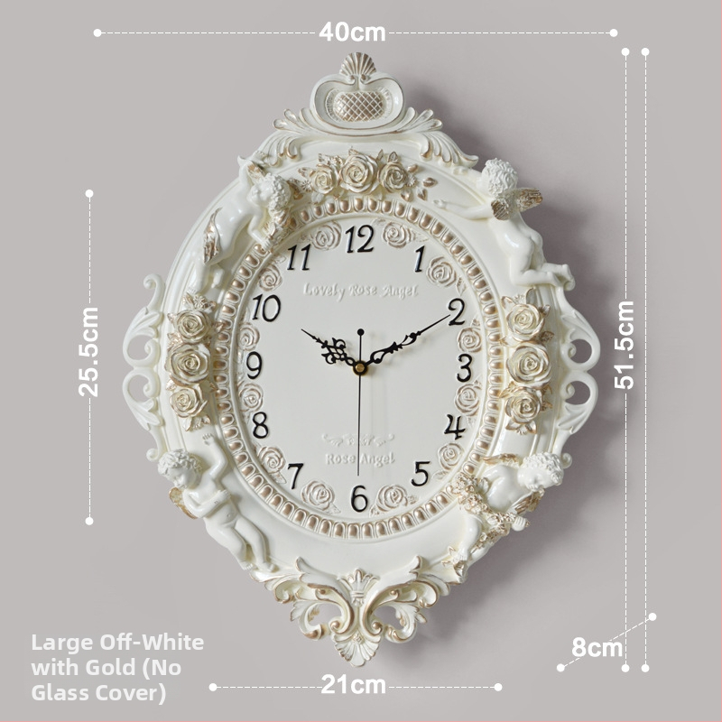 Fali óra, rombusz alakú, sweep másodperces mozgás, elemmel működő, gyantából készült