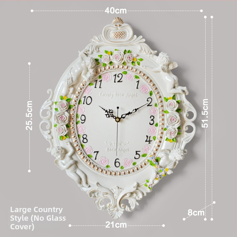 Fali óra, rombusz alakú, sweep másodperces mozgás, elemmel működő, gyantából készült