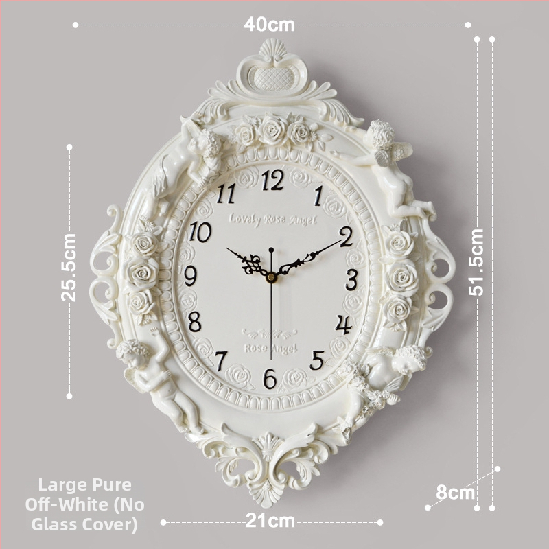 Fali óra, rombusz alakú, sweep másodperces mozgás, elemmel működő, gyantából készült