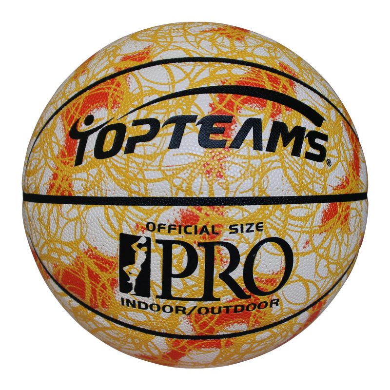 PU izturīga basketbola bumba pieaugušajiem №7 un bērniem №5 ar logotipa drukāšanu un pielāgošanu; Materiāls: PU; Logotipa drukāšana: Jā; Pielāgošana: Jā; Licencēta privātā etiķete: Jā