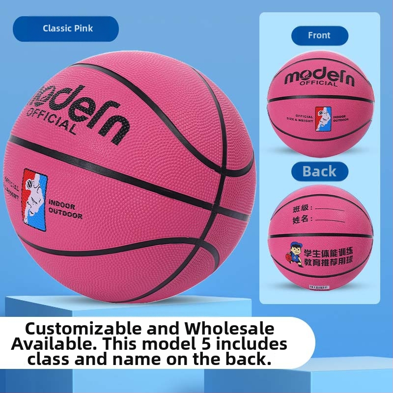 Bērnu gumijas basketbola bumba iekšējai un ārējai lietošanai; Materiāls: Gumija; Kategorija: Basketbols; Bērniem; Logotipa drukāšana: Pieejama; Pielāgošana: Jā