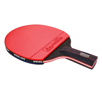 Lauatennise reket: otsene löök, PE plaat, pikk liimgum, kohandatav, trükitud logo