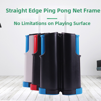 Lauatennise statiivide komplekt kaasaskantava tõmmatud võrgu hoidjaga, ABS materjal, standardomadused, sisaldab 3 palli