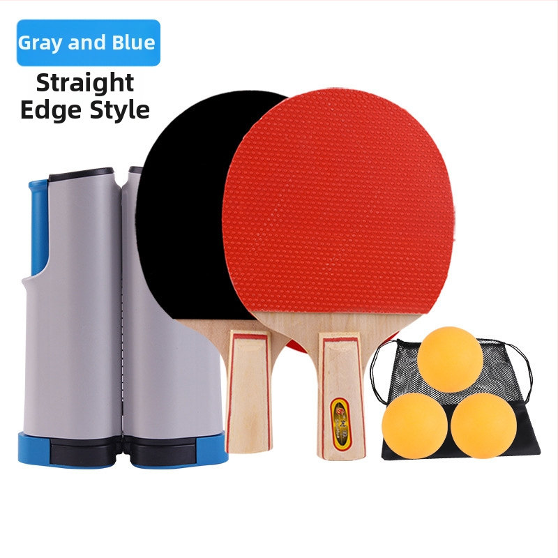 Lauatennise statiivide komplekt kaasaskantava tõmmatud võrgu hoidjaga, ABS materjal, standardomadused, sisaldab 3 palli