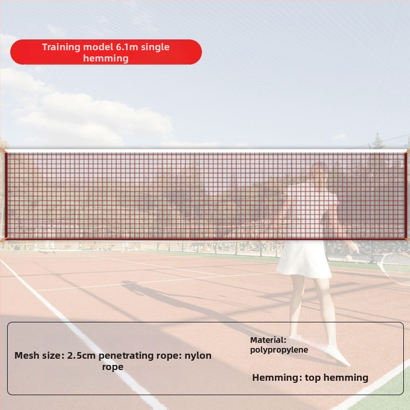 Standards badmintonivõrk sise- ja välistingimusteks, kaasaskantav ja kokkupandav, professionaalse turniiri klassi kvaliteediga