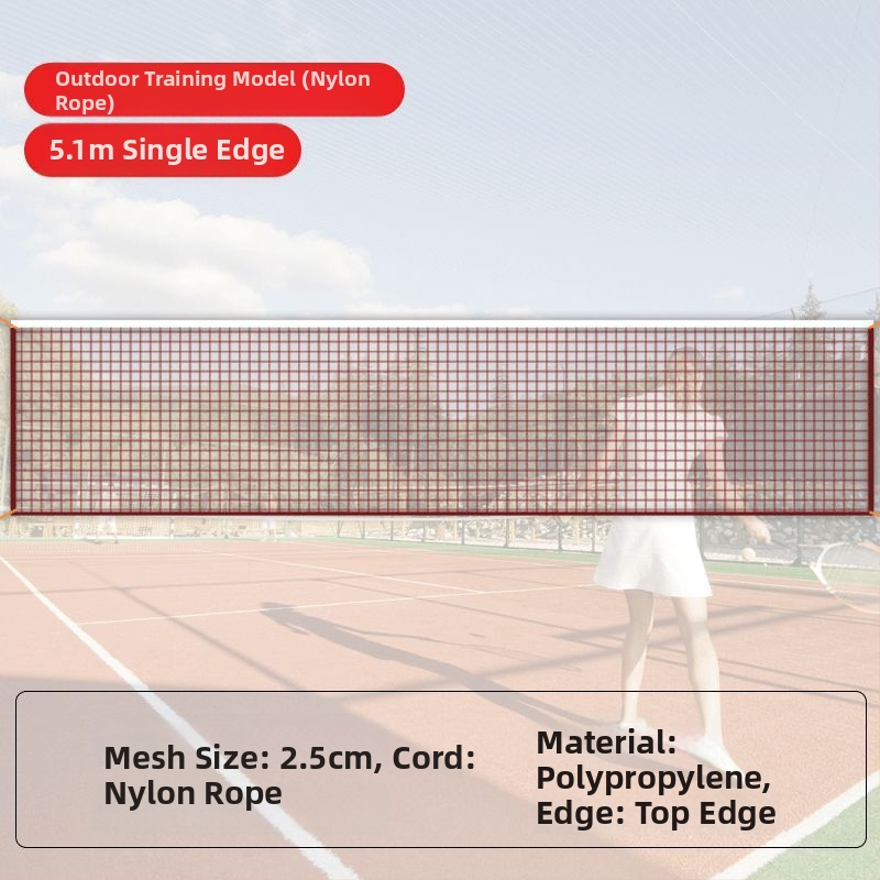 Standards badmintonivõrk sise- ja välistingimusteks, kaasaskantav ja kokkupandav, professionaalse turniiri klassi kvaliteediga