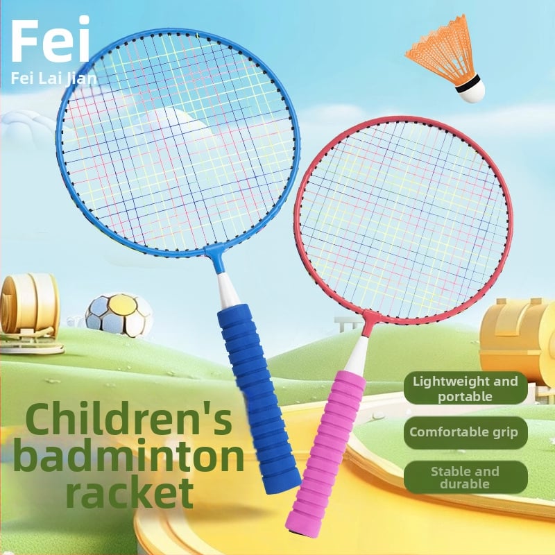 Feilai Jian badmintonireket, raam raua sulam, nailonist nöörid, kaal 95–100 g