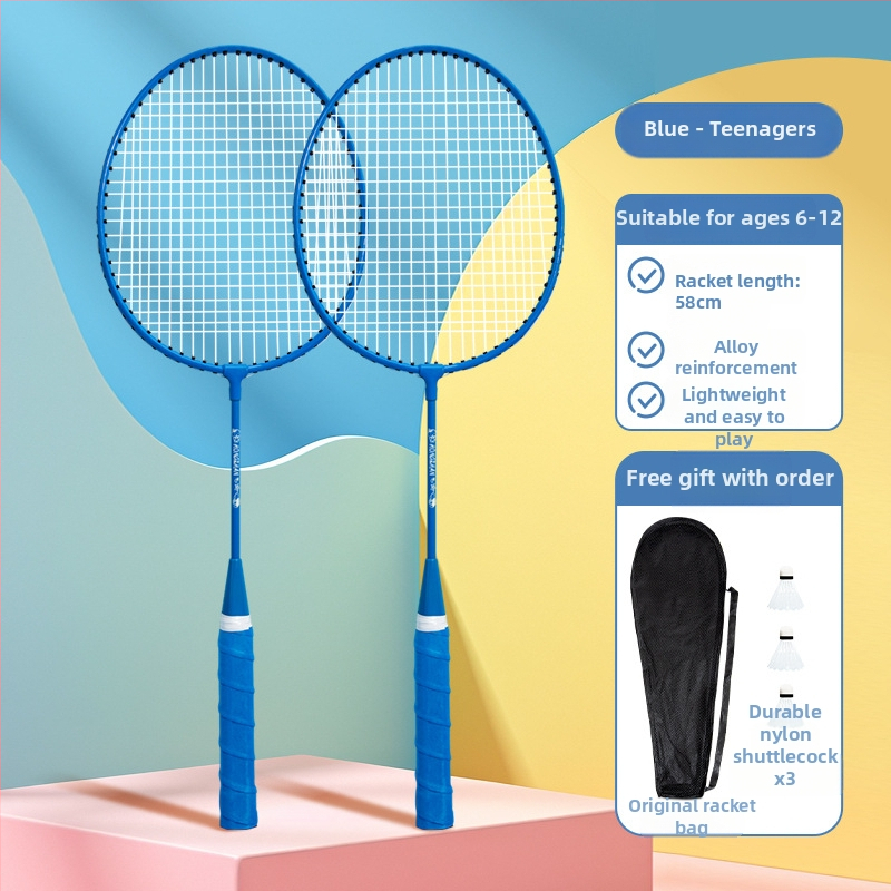 Feilai Jian badmintonireket, raam raua sulam, nailonist nöörid, kaal 95–100 g