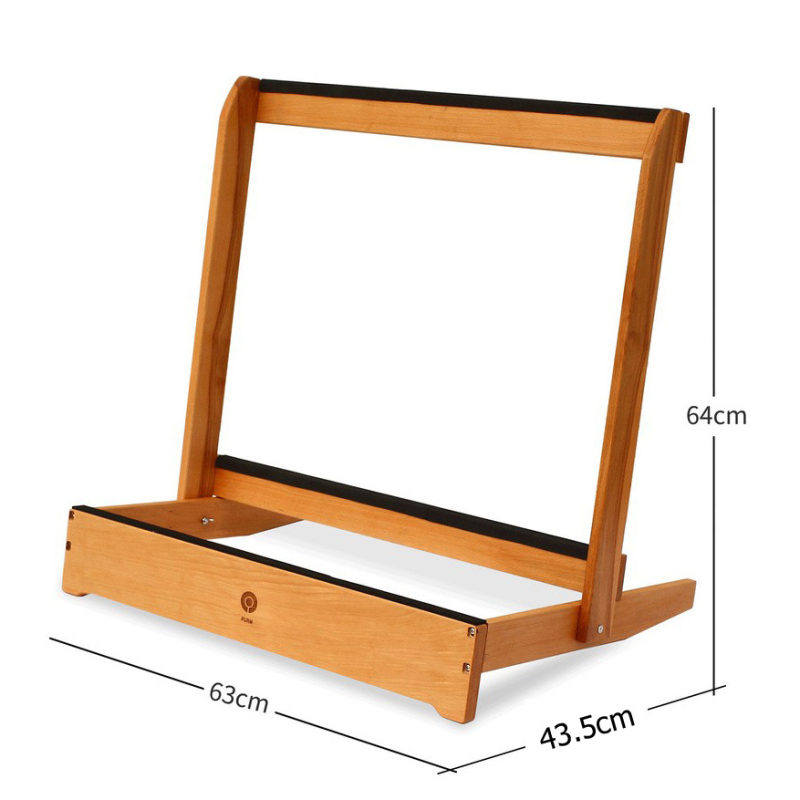 Medinis teniso raketėms saugojimo ir ekspozicijos stendas su mobilia atrama — Prekės kodas F97h867s5mh888