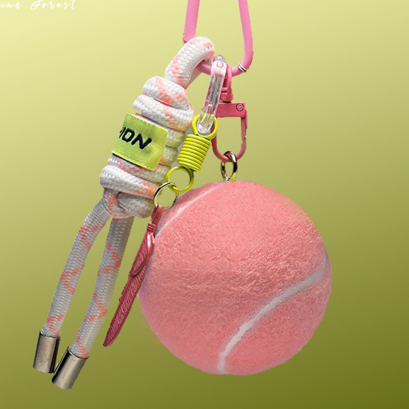 Kljucni lanac s tenis temom za rođendan, metalni, crtani stil, šifra proizvoda Hjjfrbdf