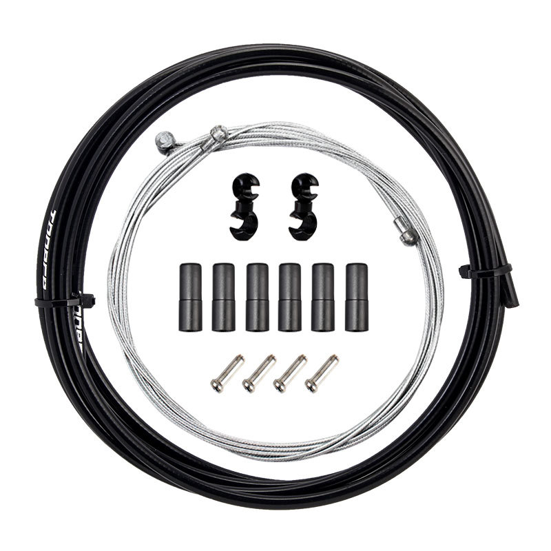 TOOPRE Jalgratta pidurduskaabli komplekt mäestiku ja teekäitumiseks — PVC ümbris kõrge süsinikusisaldusega terasest südamikuga