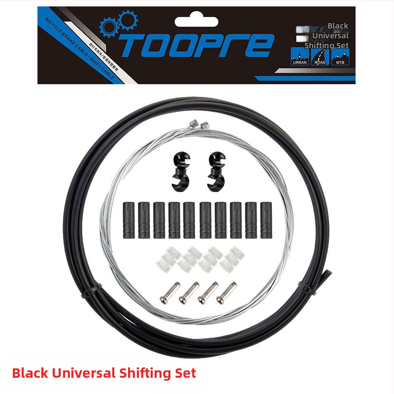 TOOPRE Jalgratta pidurduskaabli komplekt mäestiku ja teekäitumiseks — PVC ümbris kõrge süsinikusisaldusega terasest südamikuga