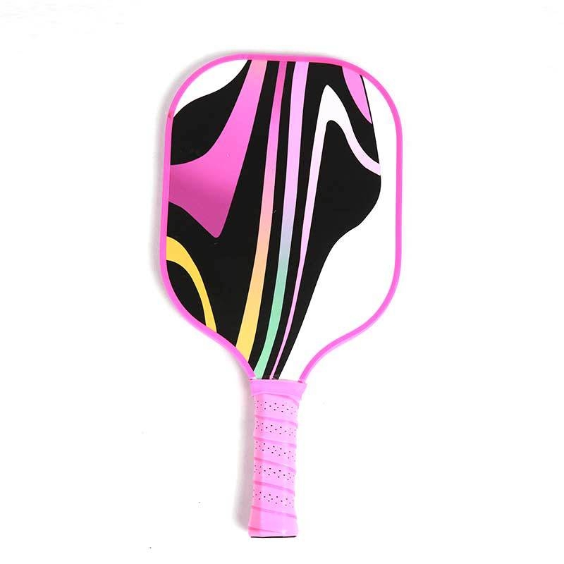 Pickleball reketa s perforiranim staklom i vlaknima ugljika za unutarnju upotrebu