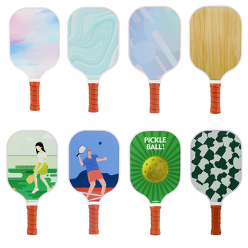 Raketa za pickleball — konstrukcija od staklenih vlakana, 225 g, National Fu, UV ispis