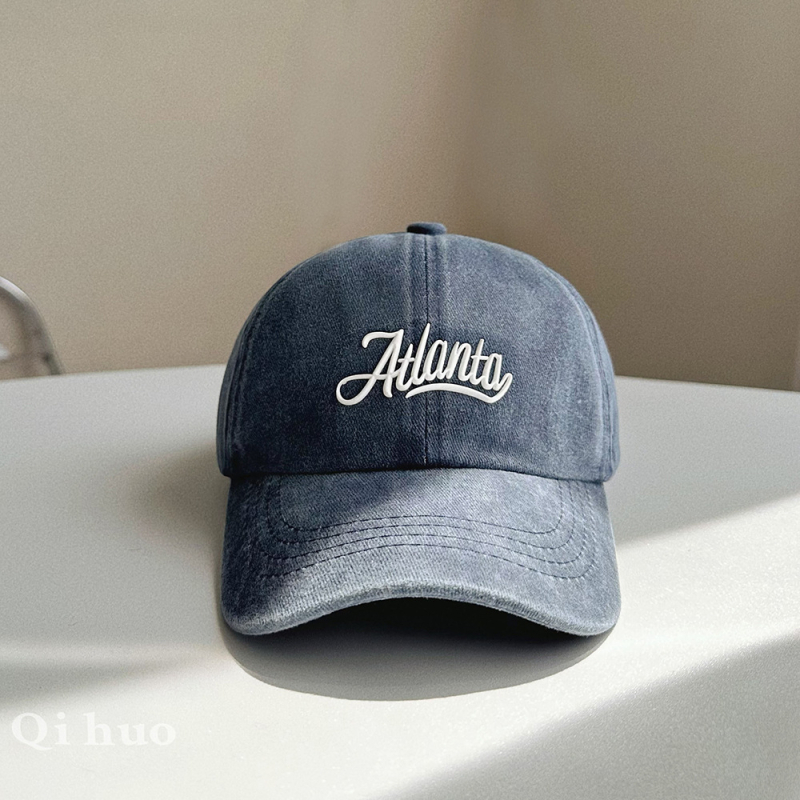 Baseball kapa u INS stilu, ulični/hip-hop stil, s velikim obodom, pamuk, za sve sezone